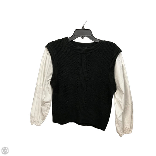 Top Long Sleeve By Sanctuary In Black & White, Size: Xs