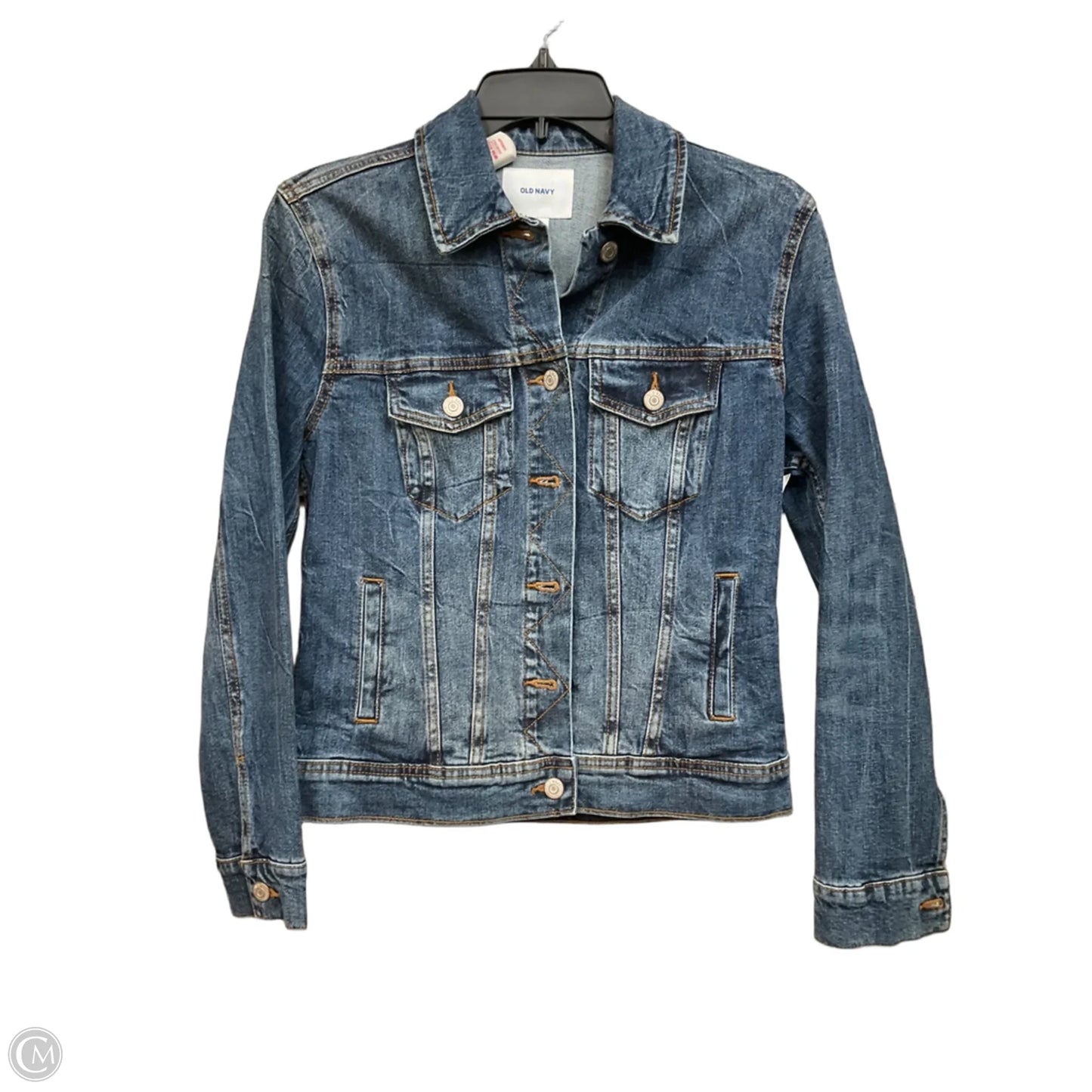 Jacket Denim By Old Navy In Blue Denim, Size: S