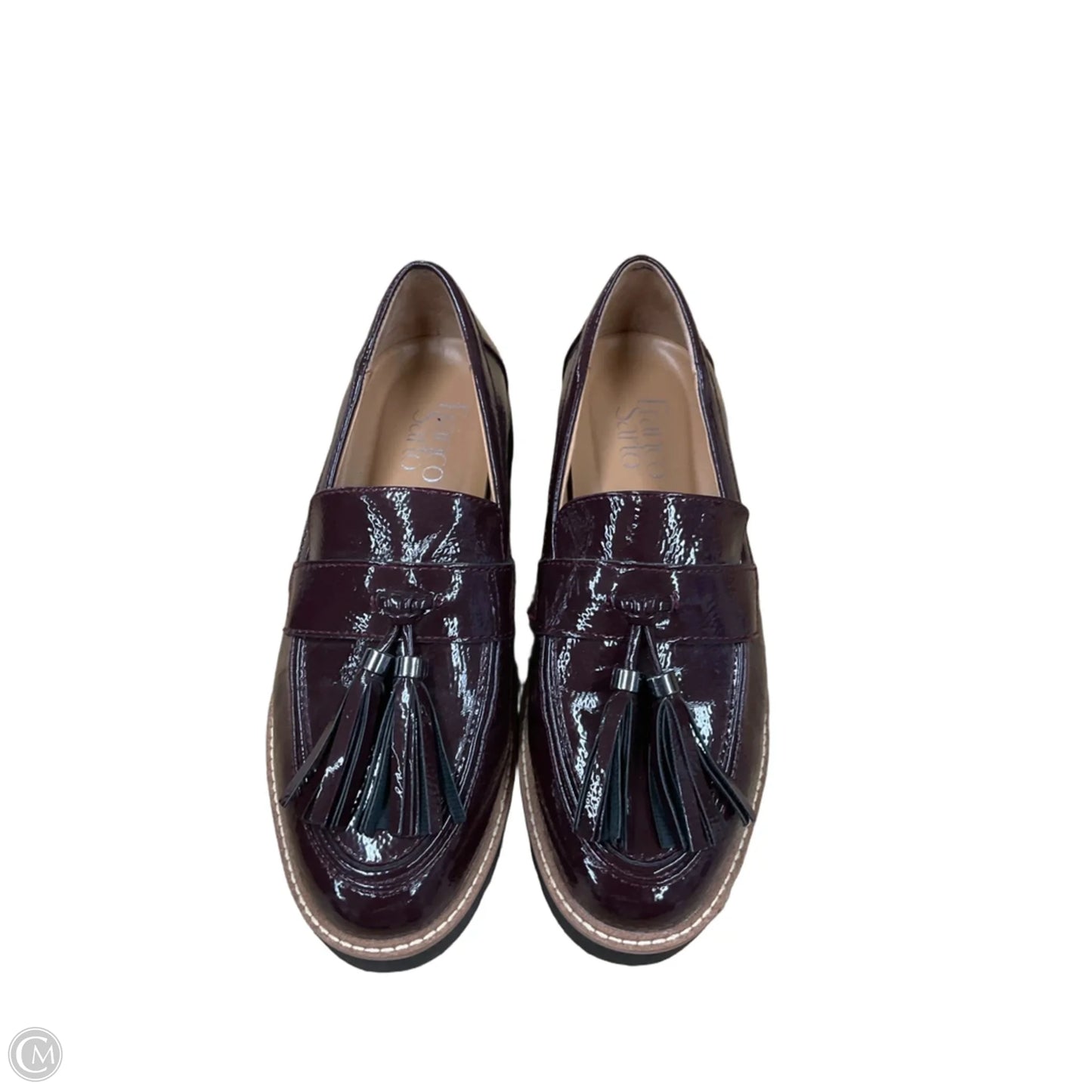 Shoes Flats By Franco Sarto In Maroon, Size: 6