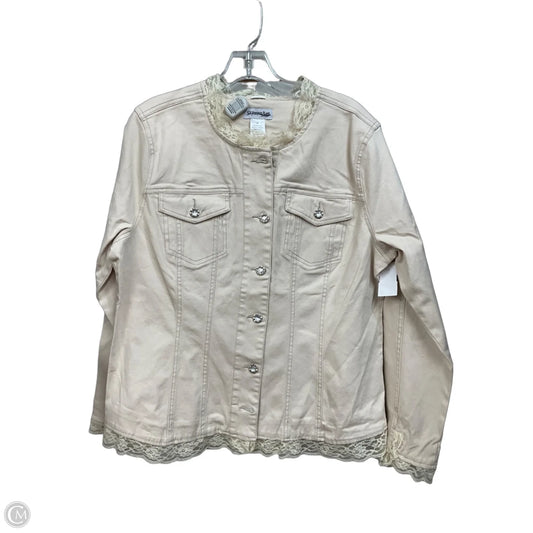 Jacket Other By St Johns Bay In Beige, Size: M