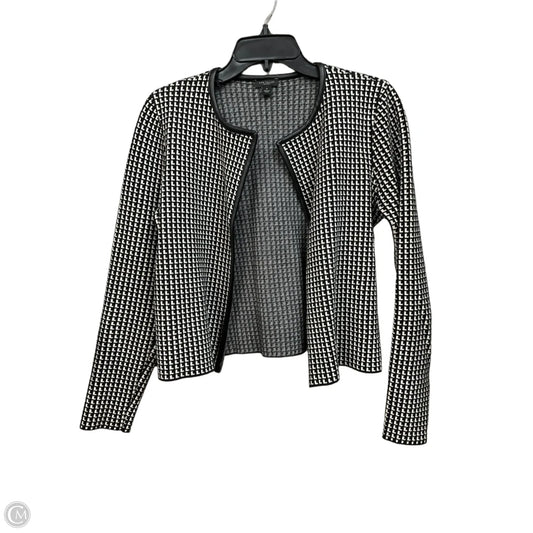 Cardigan By Ann Taylor In Black & White, Size: M