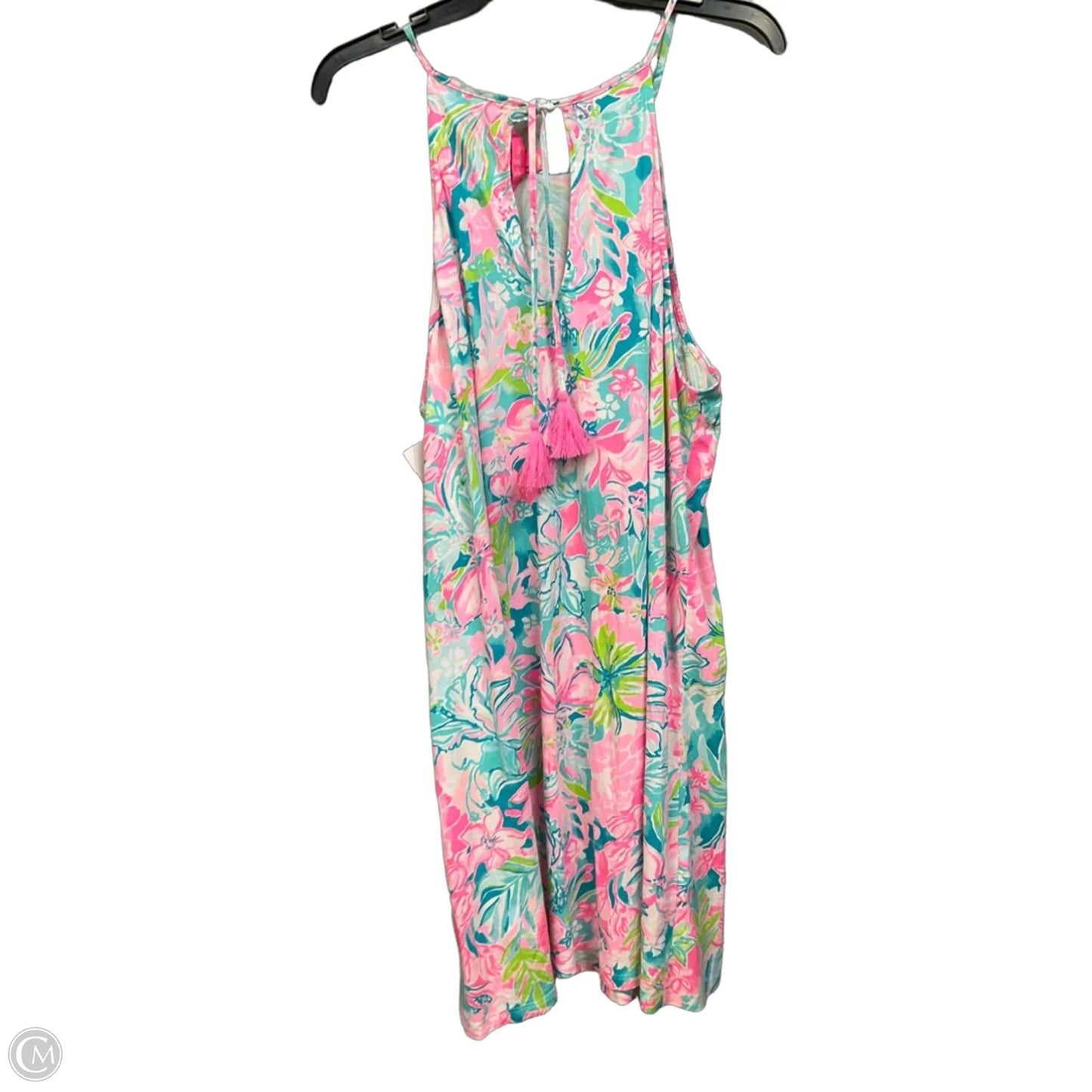 Dress Designer By Lilly Pulitzer In Floral Print, Size: Xl