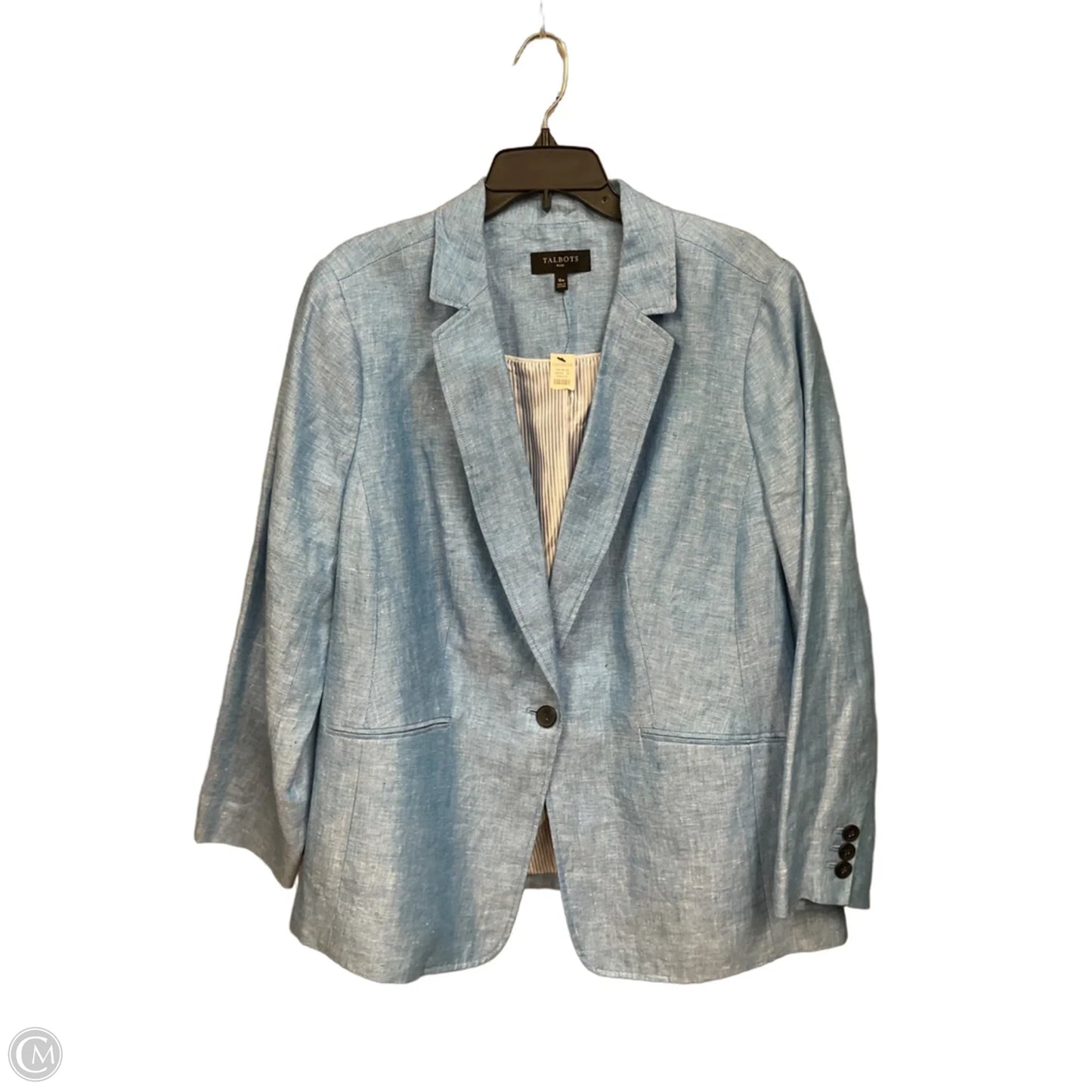 Blazer By Talbots In Blue, Size: Xl