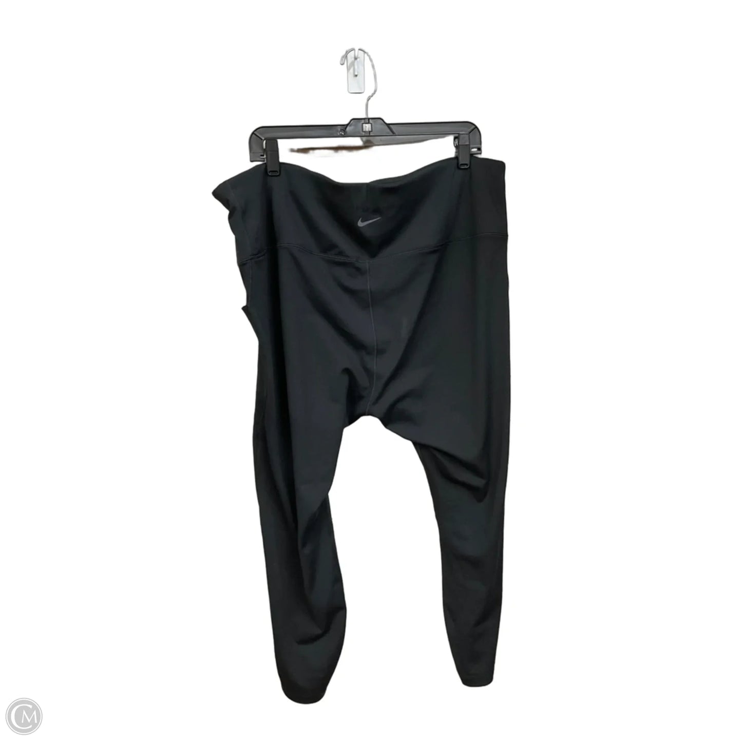 Athletic Leggings Capris By Nike Apparel In Black, Size: 3x