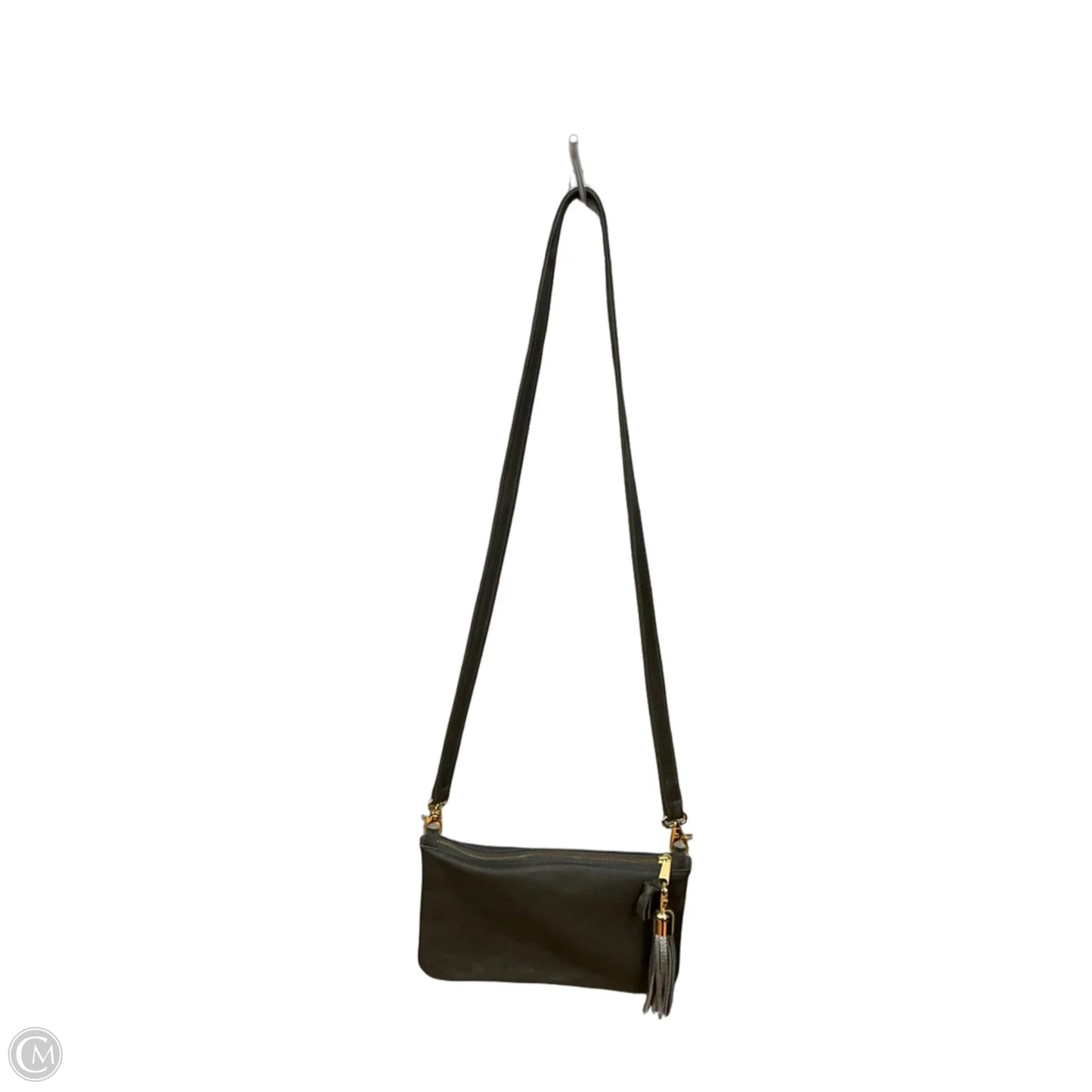 Crossbody Leather By Cme, Size: Medium