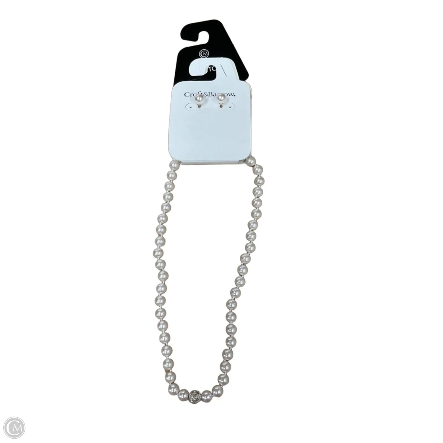 Necklace Set By Croft And Barrow, Size: 02 Piece Set