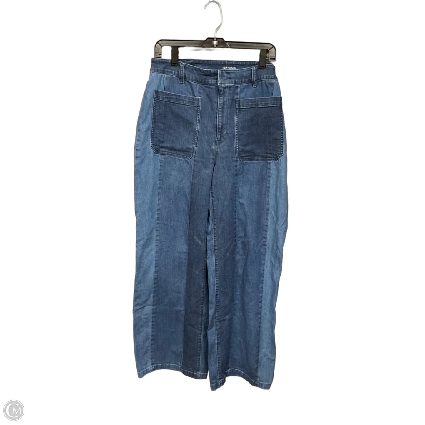 Jeans Wide Leg By Inc In Blue Denim, Size: 16