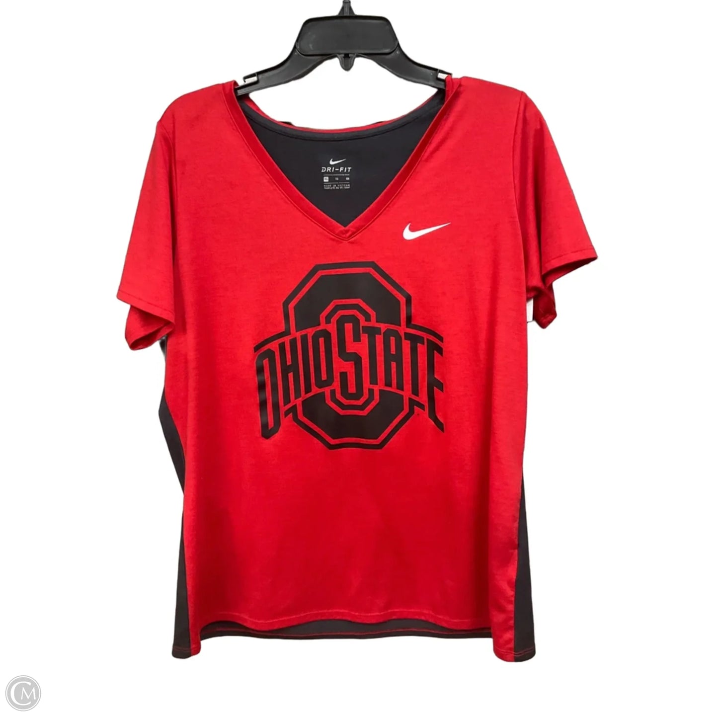 Top Short Sleeve By Nike Apparel In Red, Size: Xl