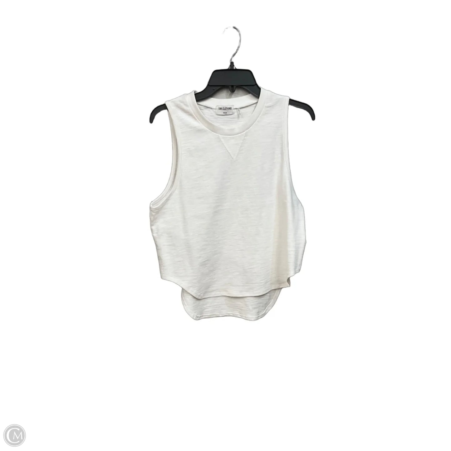 Athletic Tank Top By Lna In White, Size: M