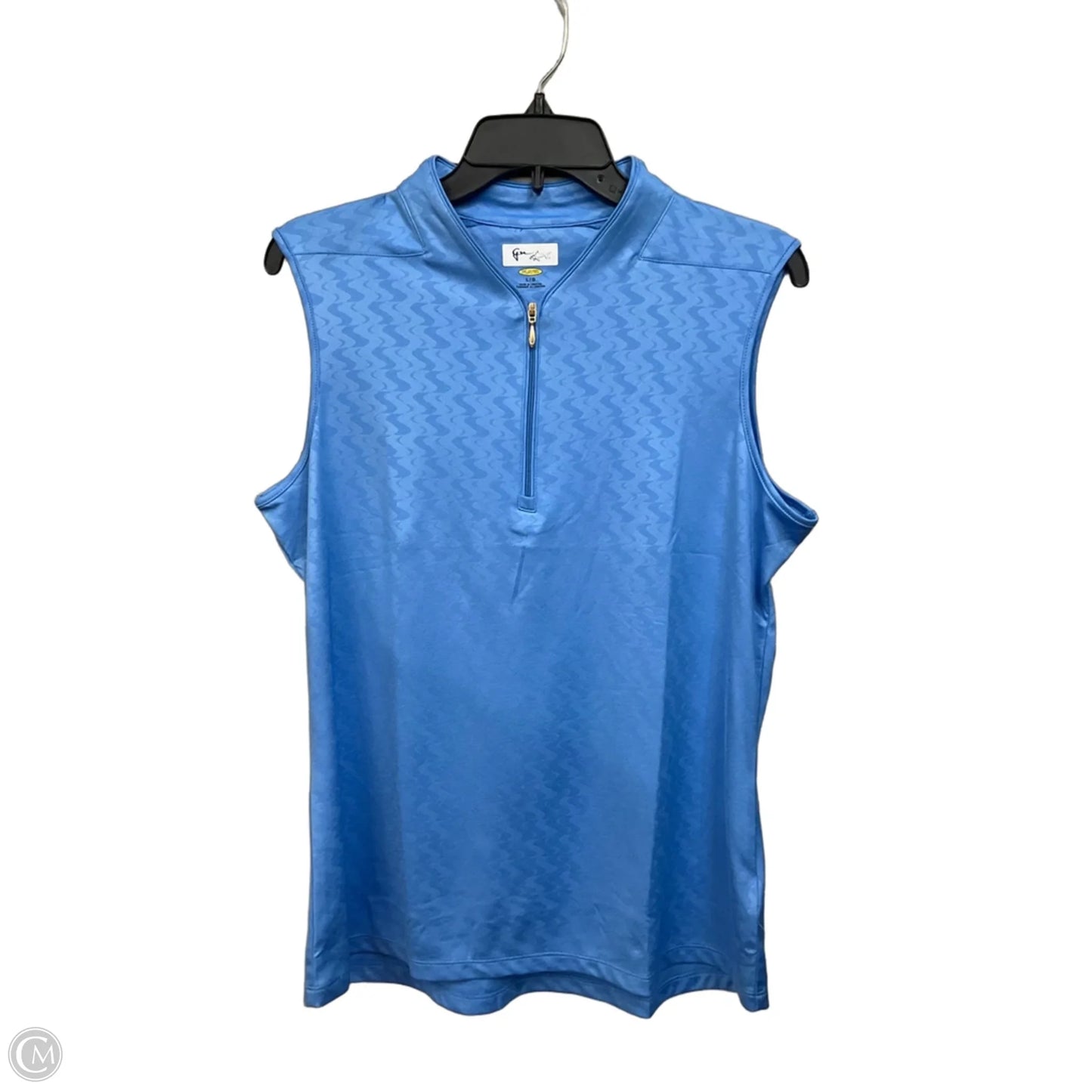Athletic Tank Top By Greg Norman In Blue, Size: L