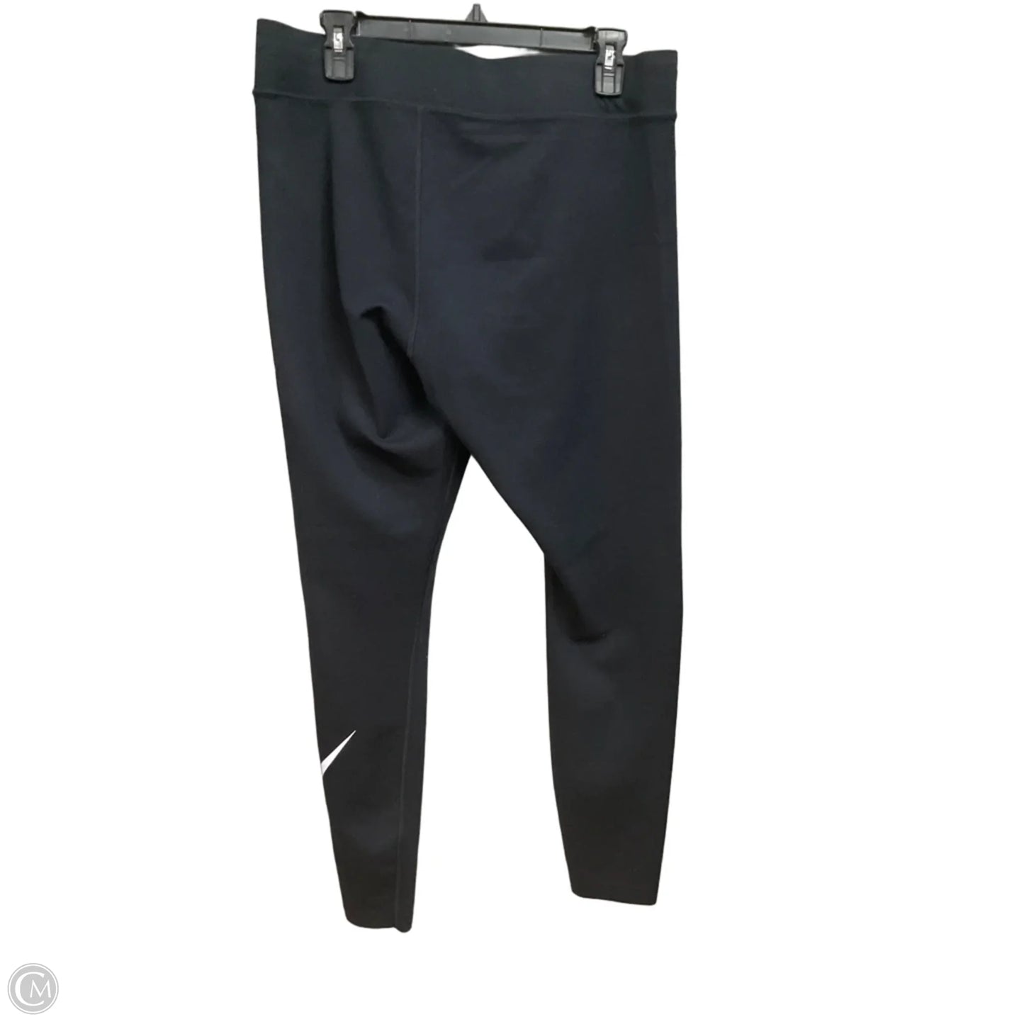 Athletic Leggings By Nike Apparel In Black, Size: L