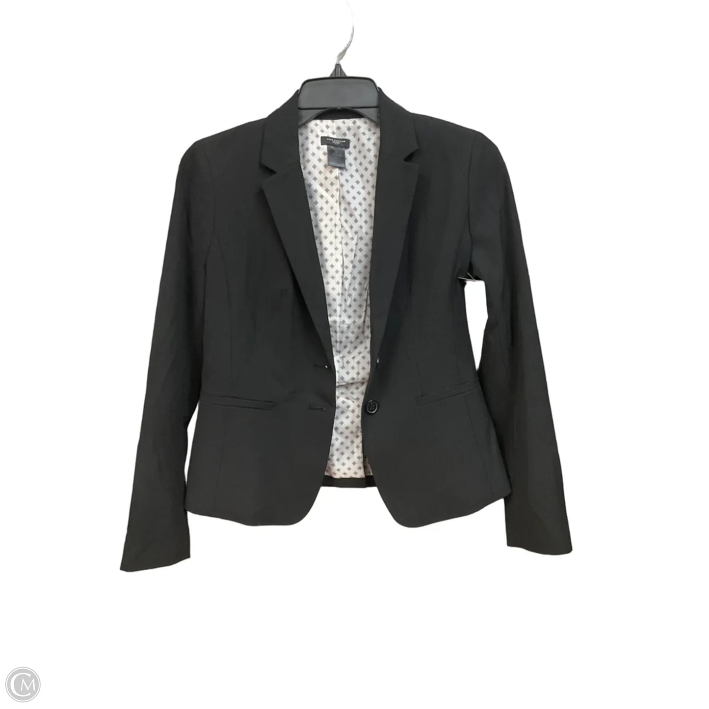 Blazer By Ann Taylor In Black, Size: Xs