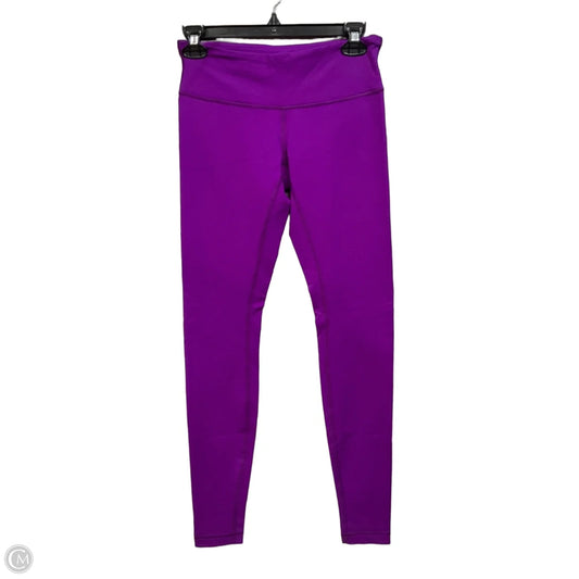 Athletic Leggings By Lululemon In Purple, Size: S