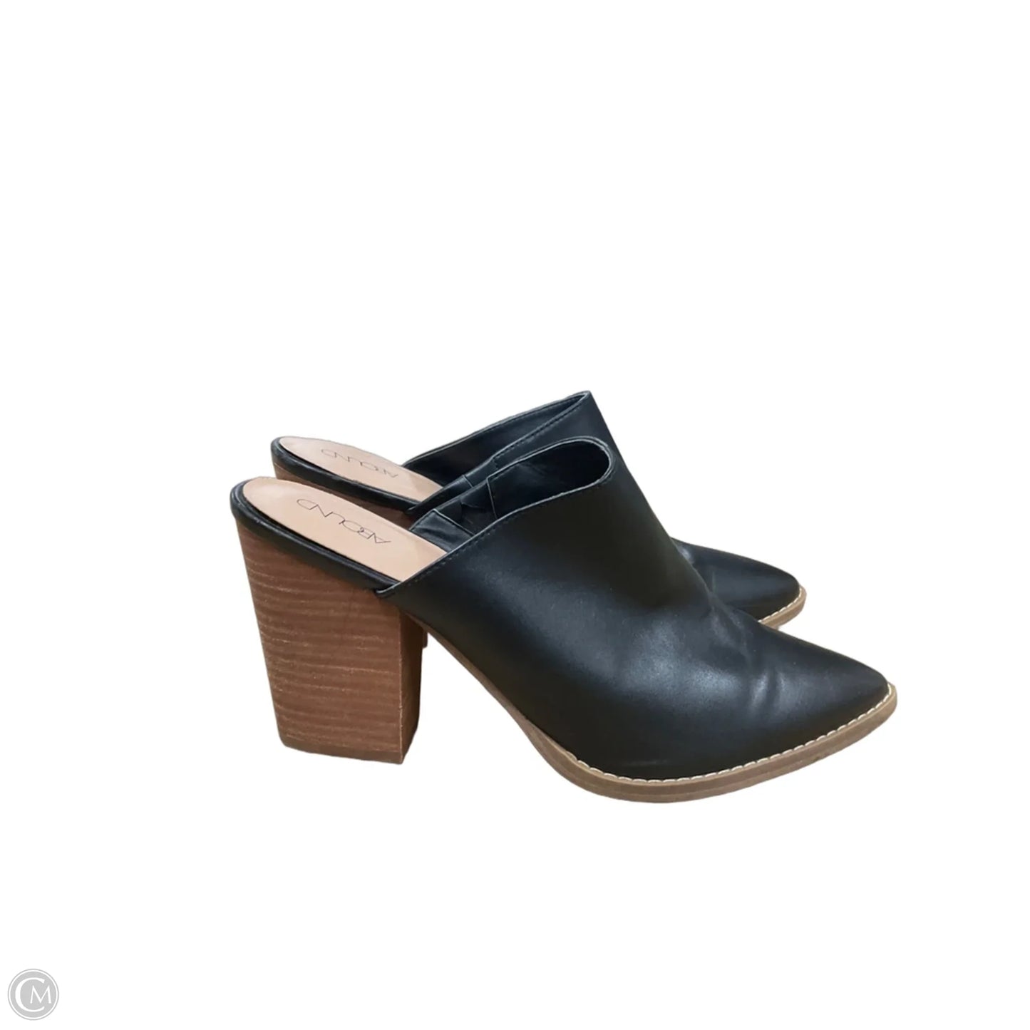 Shoes Heels Block By Abound In Black, Size: 8.5
