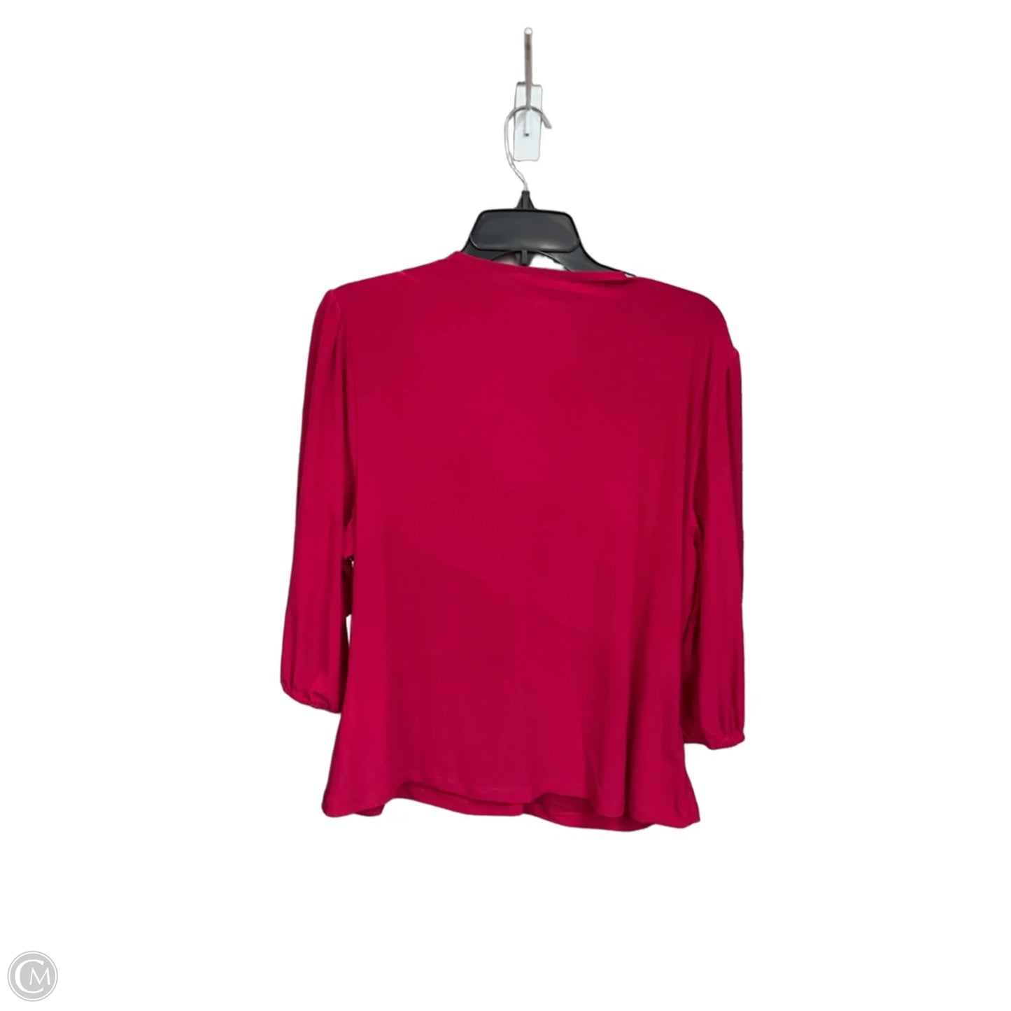 Top 3/4 Sleeve By Cece In Pink, Size: Xl