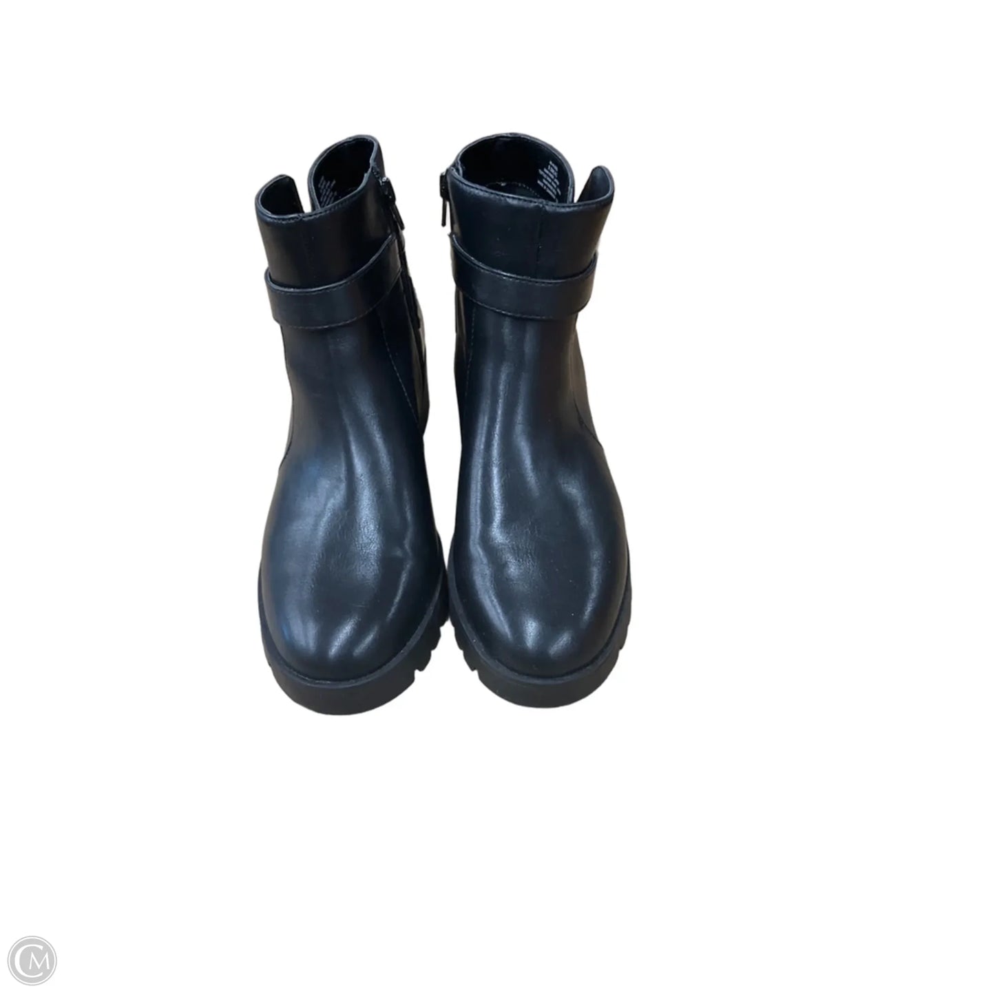 Boots Ankle Flats By Kelly And Katie In Black, Size: 9.5
