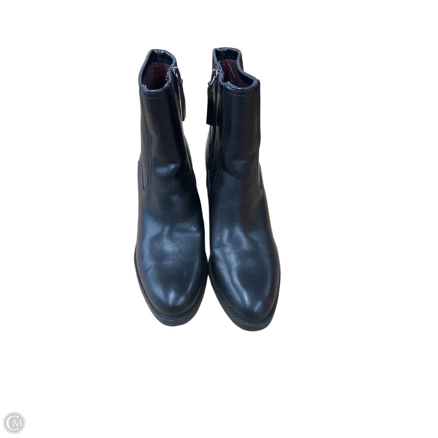 Boots Ankle Heels By Franco Sarto In Black, Size: 8.5