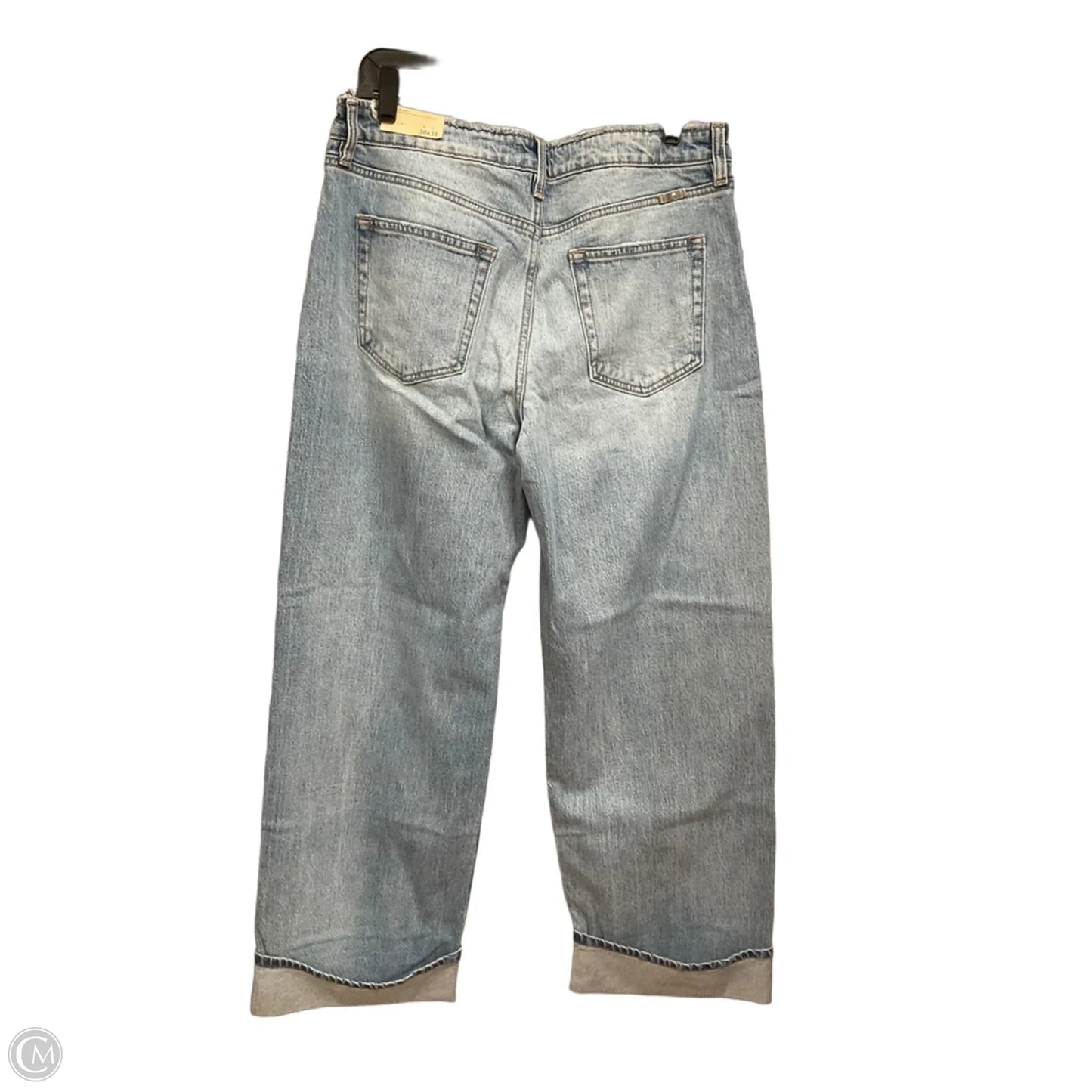 Jeans Wide Leg By Kancan In Blue Denim, Size: 8
