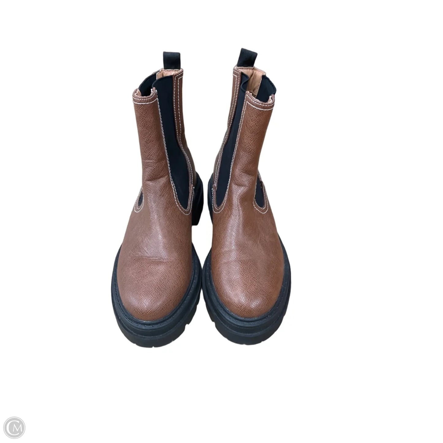 Boots Combat By Cme In Brown, Size: 8