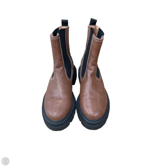 Boots Combat By Cme In Brown, Size: 8