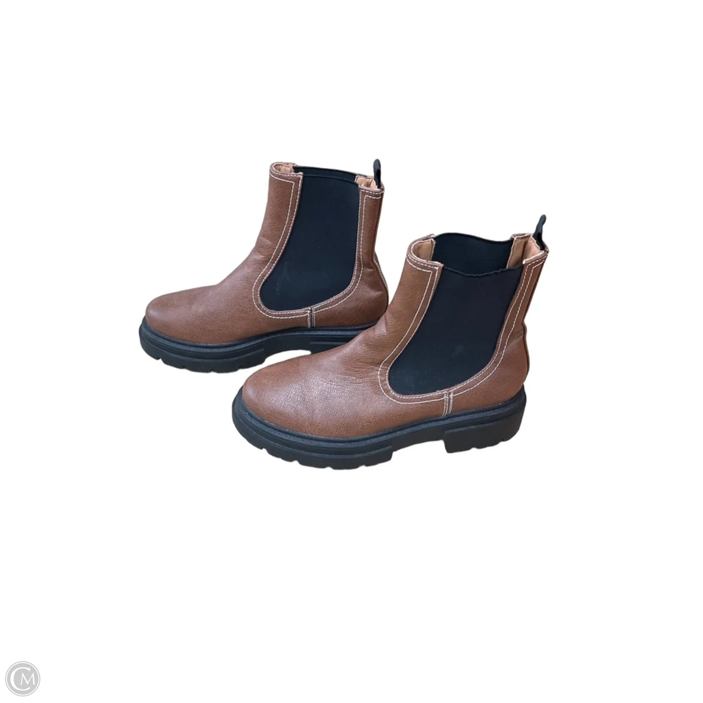 Boots Combat By Cme In Brown, Size: 8