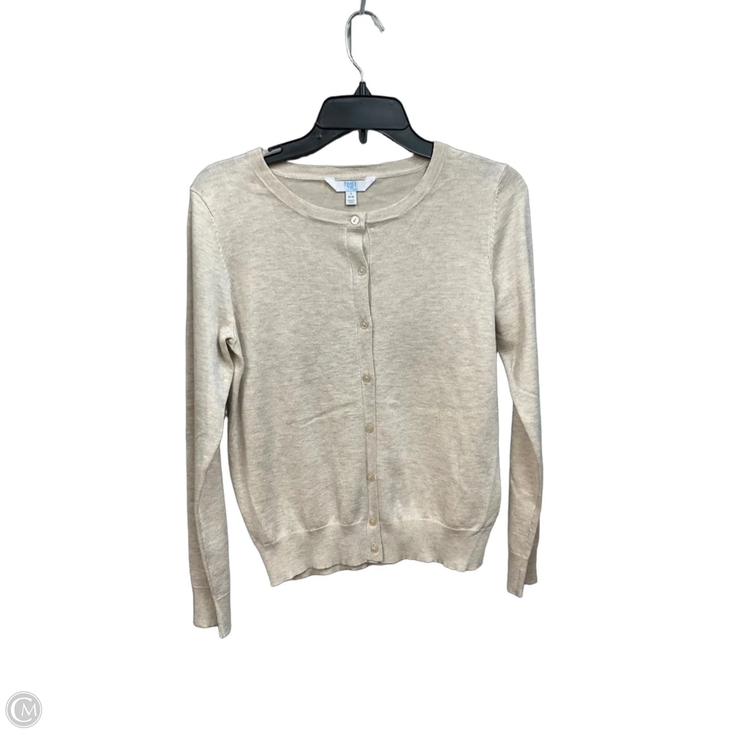 Cardigan By Time And Tru In Silver, Size: S
