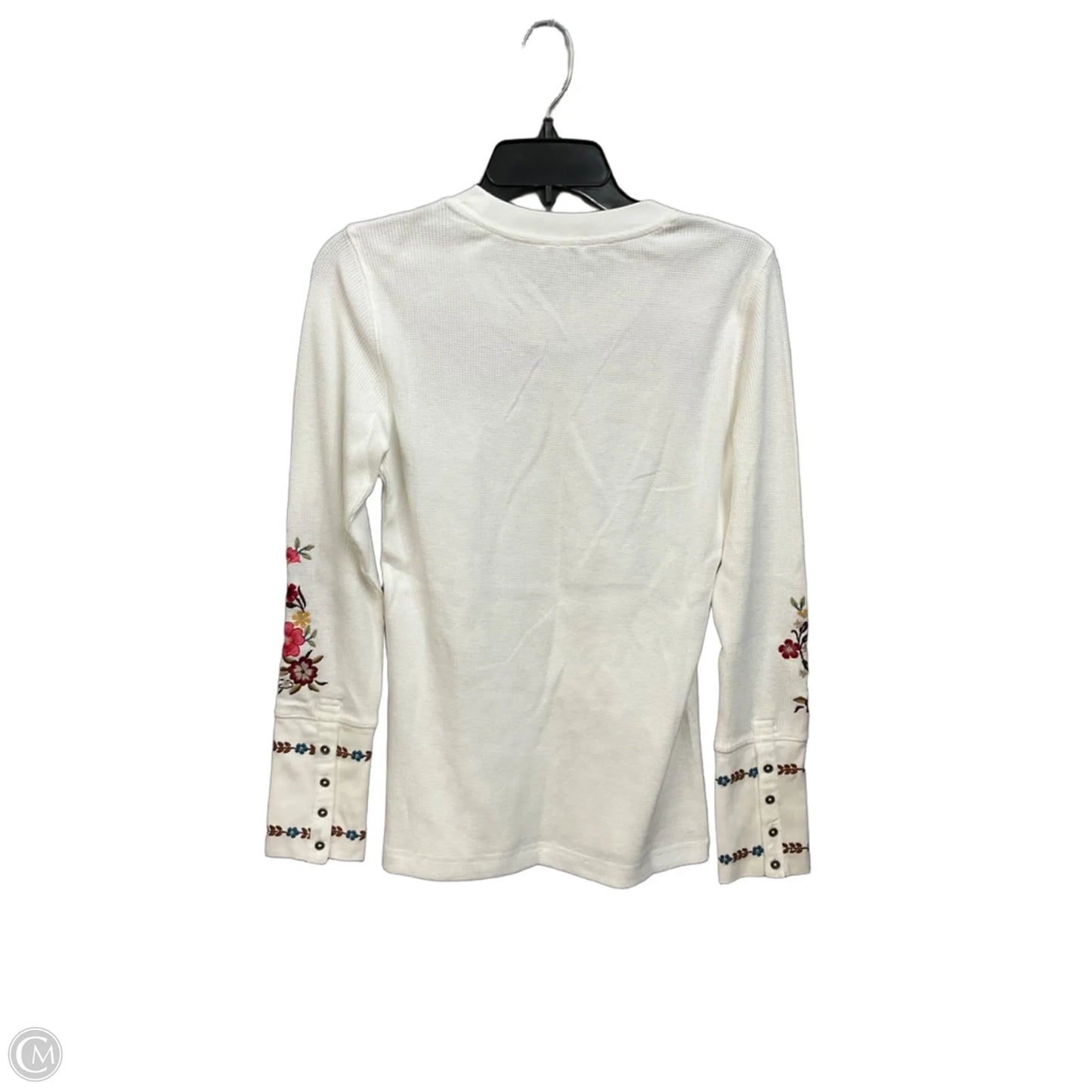 Top Long Sleeve By Sundance In Floral Print, Size: S
