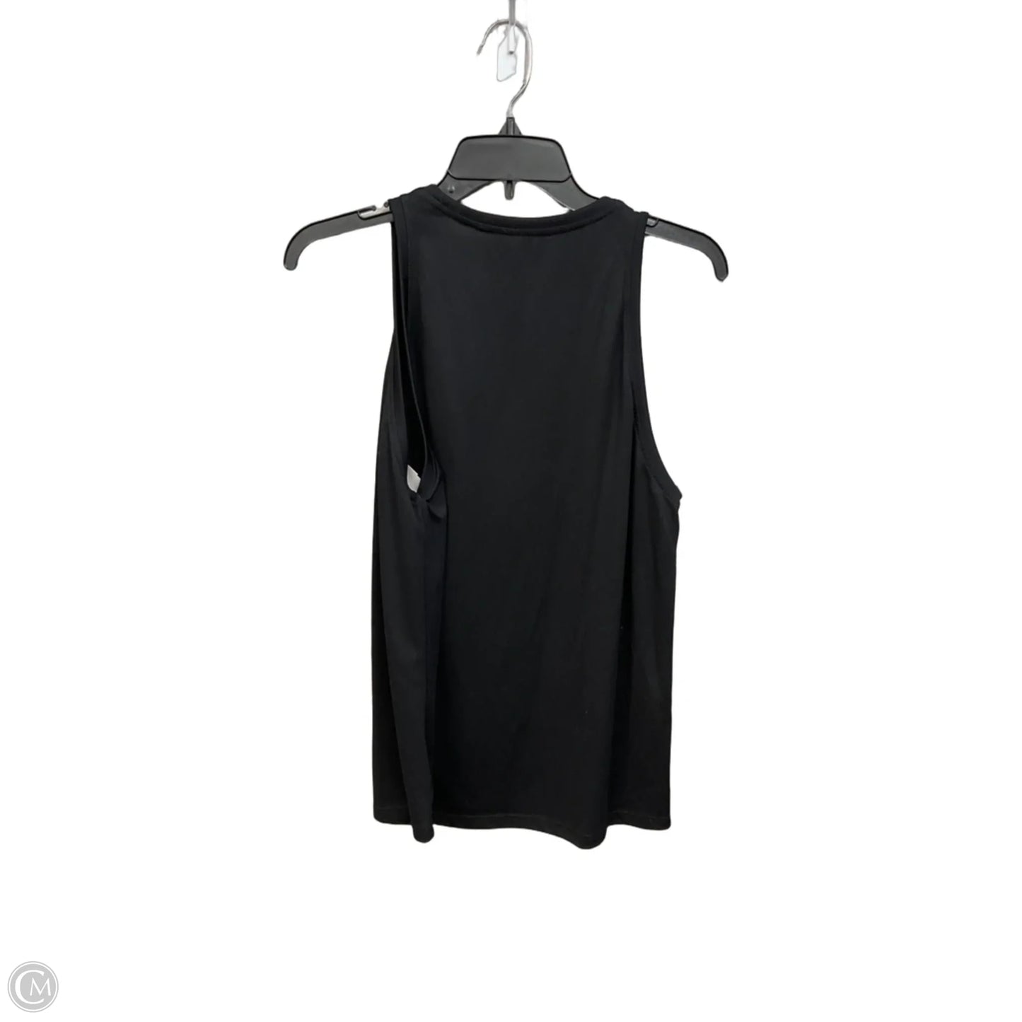 Athletic Tank Top By Nike Apparel In Black, Size: M