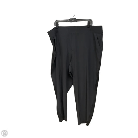 Athletic Pants By Athleta In Black, Size: 3x