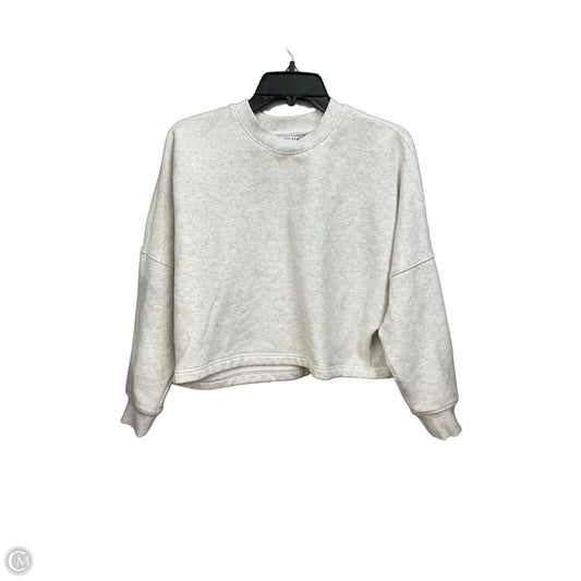 Sweatshirt Crewneck By Athleta In Grey, Size: S