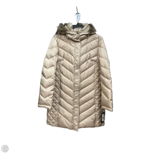 Coat Parka By Kenneth Cole Reaction In Tan, Size: M