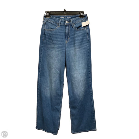 Jeans Wide Leg By Old Navy In Blue Denim, Size: 2