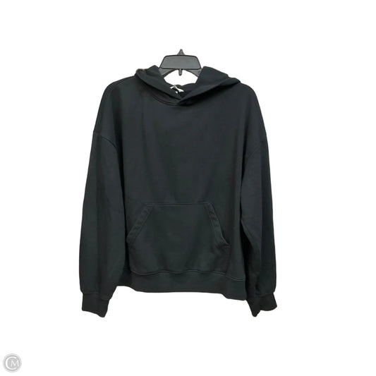 Sweatshirt Hoodie By H&m In Black, Size: M