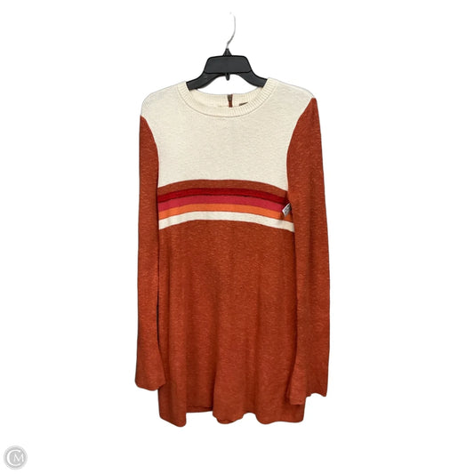 Dress Sweater By Free People In Multi-colored, Size: M