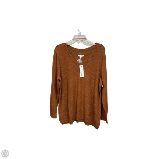 Sweater By Sonoma In Brown, Size: Xxl