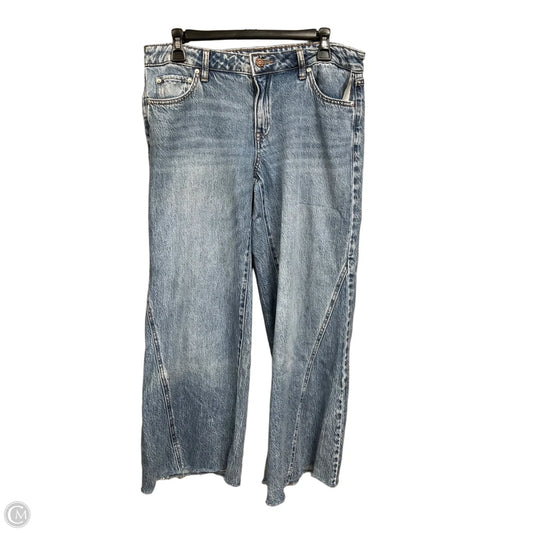 Jeans Wide Leg By Sincerely Jules In Blue Denim, Size: 8