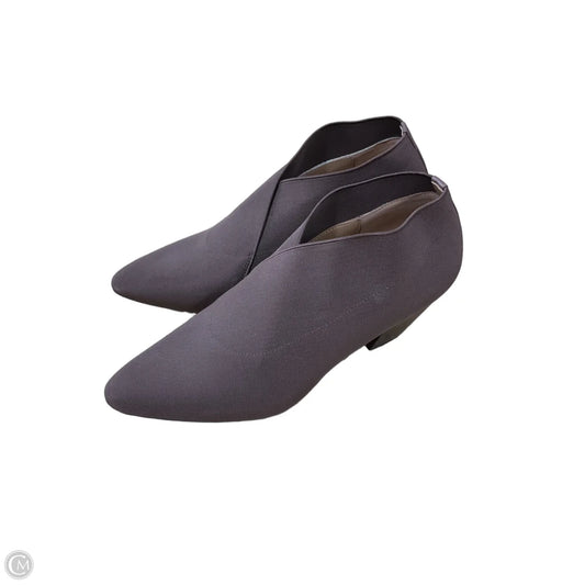 Boots Ankle Heels By Aerosoles In Brown, Size: 9.5