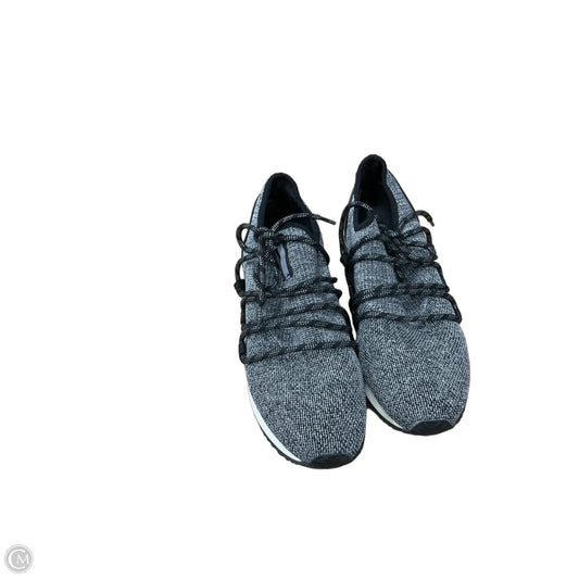 Shoes Athletic By J Slides In Black & White, Size: 8