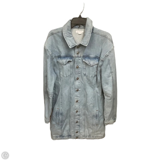 Jacket Denim By Good American In Blue Denim, Size: Xl