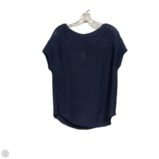 Top Sleeveless By Talbots In Navy, Size: M
