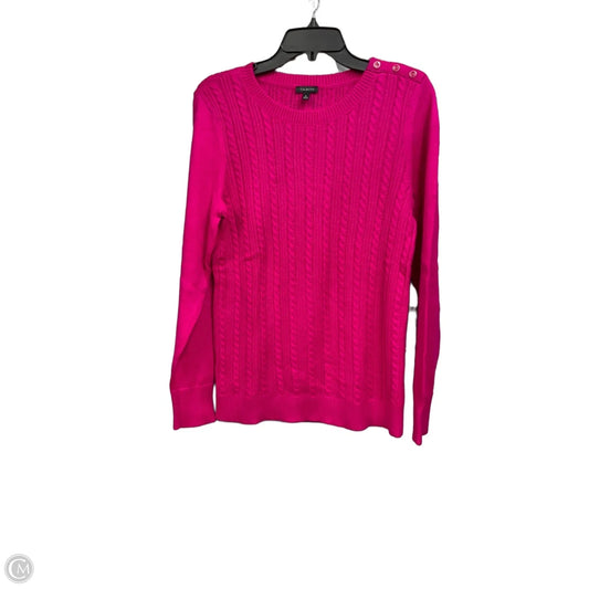 Sweater By Talbots In Pink, Size: M