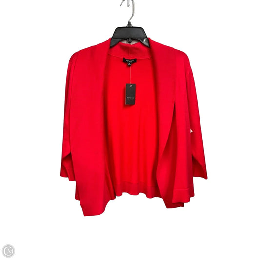 Cardigan By Verve In Red, Size: 2x
