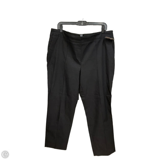 Pants Dress By Hilary Radley In Black, Size: 18