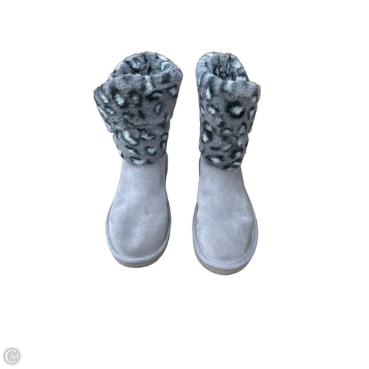 Boots Ankle Flats By Koolaburra By Ugg In Animal Print, Size: 8