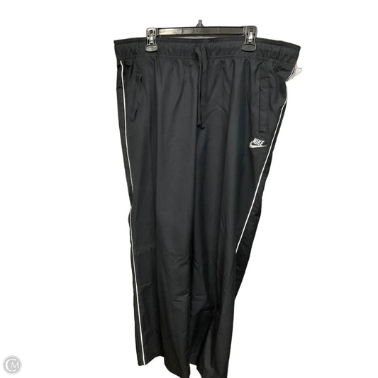 Athletic Pants By Nike Apparel In Black, Size: Xl