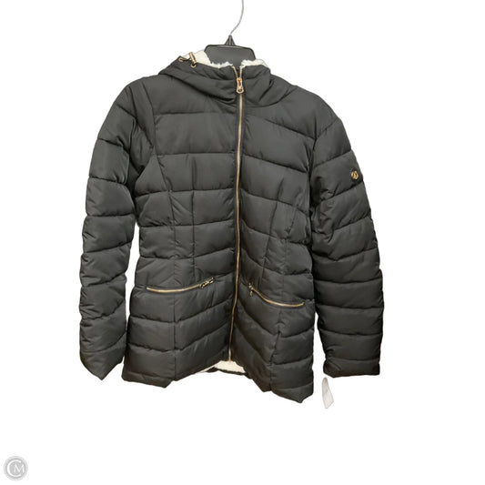 Coat Puffer & Quilted By Jessica Simpson In Black, Size: M