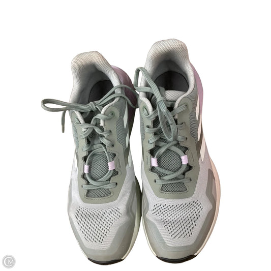 Shoes Athletic By Adidas In Green, Size: 8