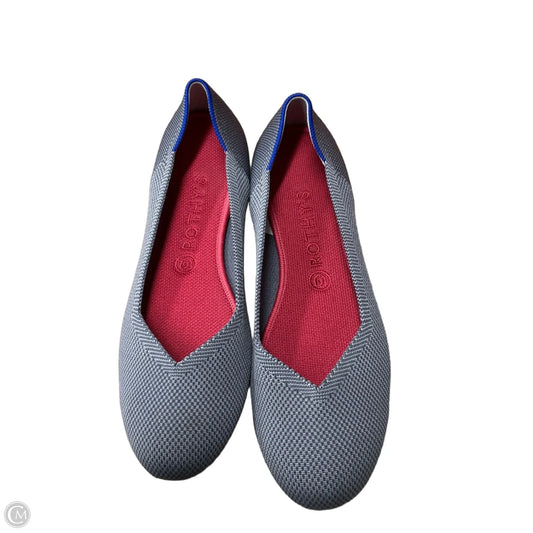 Shoes Flats By Rothys In Grey, Size: 10