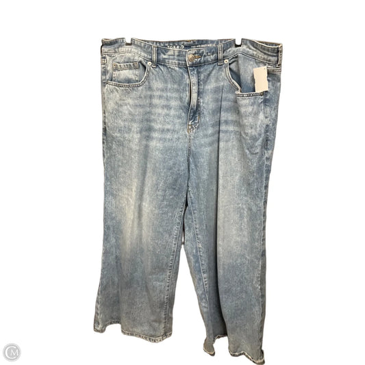 Jeans Wide Leg By Torrid In Blue Denim, Size: 18