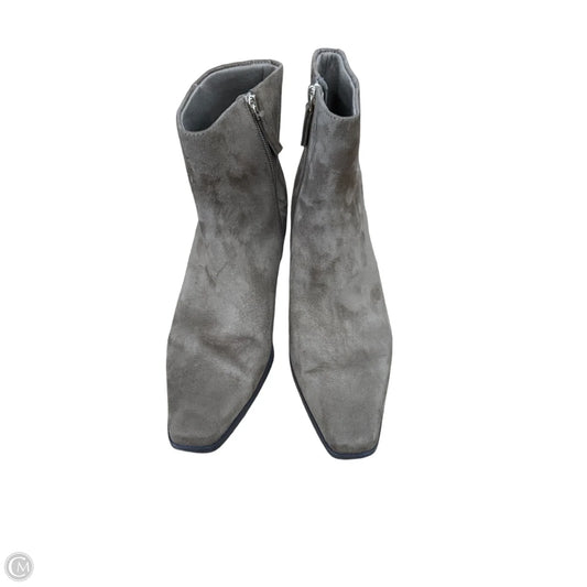 Boots Ankle Heels By Old Navy In Brown, Size: 9